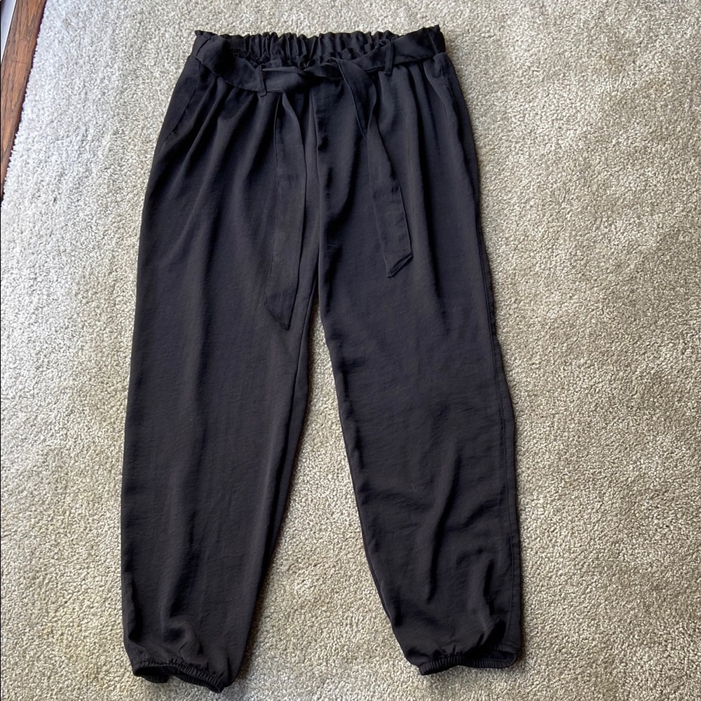 🪷Motherhood Maternity Charmeuse Jogger Maternity Pants Underbelly SMALL